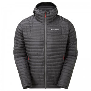 Montane Anti-Freeze Lite Mit Kapuze Daunenjacken Herren Schwarz | JHPR-29753