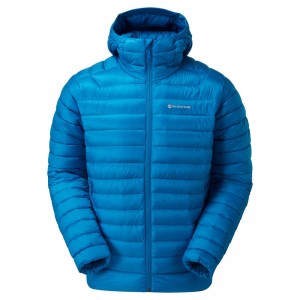 Montane Anti-Freeze Mit Kapuze Daunenjacken Herren Blau | LYER-17623