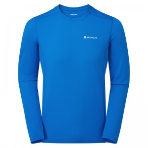 Montane Dart Lite Long Sleeve T-Shirt Herren Blau | CENH-80917