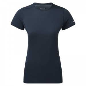 Montane Dart Lite T-Shirt Damen Navy | XVGU-70931