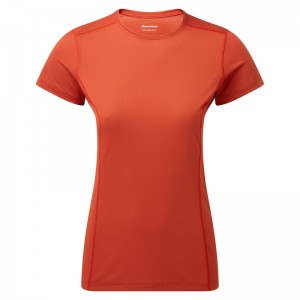 Montane Dart Lite T-Shirt Damen Orange | XNPI-37194