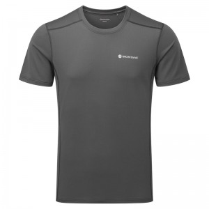 Montane Dart Lite T-Shirt Herren Dunkelgrau | HWCU-24573