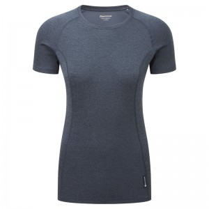 Montane Dart T-Shirt Damen Navy | PJDK-19386