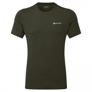 Montane Dart T-Shirt Herren Dunkelgrün | AIFO-49237