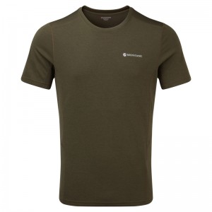 Montane Dart T-Shirt Herren Dunkelgrün | YFJM-65918