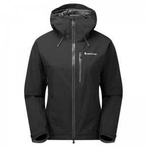 Montane Duality Insulated Regenjacke Damen Schwarz | OYHU-94687