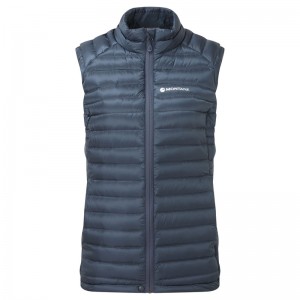 Montane Featherlite Daunenweste Damen Blau | YZVX-15268