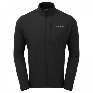 Montane Featherlite Windjacke Herren Schwarz | YQFR-27690