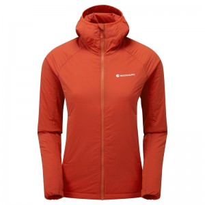 Montane Fireball Lite Mit Kapuze Isolierte Jacken Damen Orange | AYRB-91863