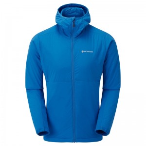 Montane Fireball Lite Mit Kapuze Isolierte Jacken Herren Blau | EWAH-97642