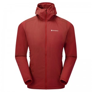 Montane Fireball Nano Kapuzenjacke Herren Rot | GVNC-07861