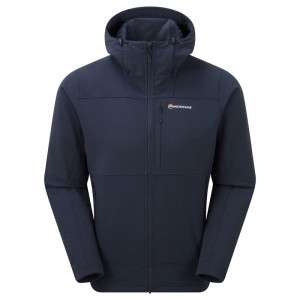 Montane Krypton Softshell Jacke Herren Navy | EADS-93210