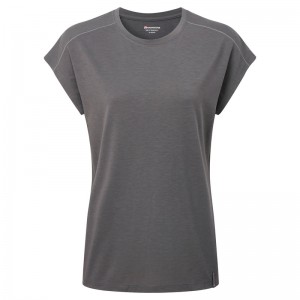 Montane Mira T-Shirt Damen Dunkelgrau | CJKH-81093