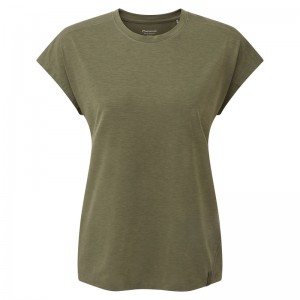 Montane Mira T-Shirt Damen Dunkelgrün | TEVM-86745