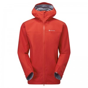 Montane Phase Regenjacke Herren Rot | IHFQ-60581