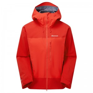 Montane Phase XPD Regenjacke Herren Rot | QWVN-64930