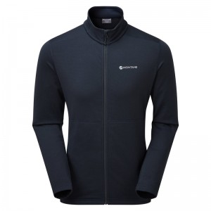 Montane Protium Fleecejacken Herren Navy | ODZU-65307