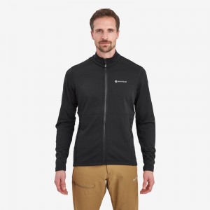 Montane Protium Fleecejacken Herren Schwarz | GZFQ-71643