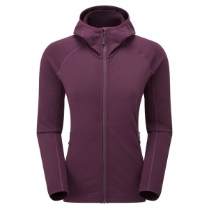 Montane Protium Mit Kapuze Fleecejacken Damen Lila | IBAD-83976