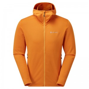 Montane Protium Mit Kapuze Fleecejacken Herren Orange | MSBX-41286