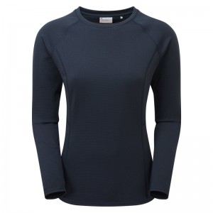 Montane Protium Pullover Damen Navy | BTUP-30628