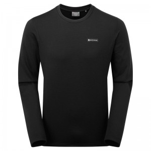 Montane Protium Pullover Herren Schwarz | STGV-12709