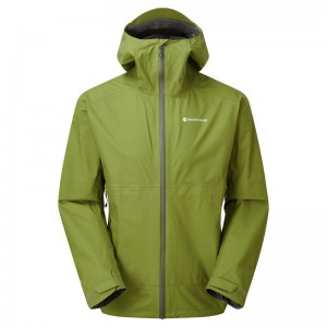 Montane Spirit Lite Regenjacke Herren Grün | TPAQ-32648