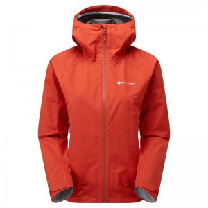 Montane Spirit Regenjacke Damen Orange | XGHI-65487