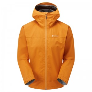 Montane Spirit Regenjacke Herren Orange | VYNF-15890