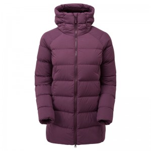 Montane Tundra Mit Kapuze Daunenjacken Damen Lila | CVZA-09327