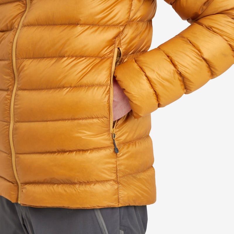 Montane Alpine 850 Lite Mit Kapuze Daunenjacken Herren Orange | GPEJ-12568