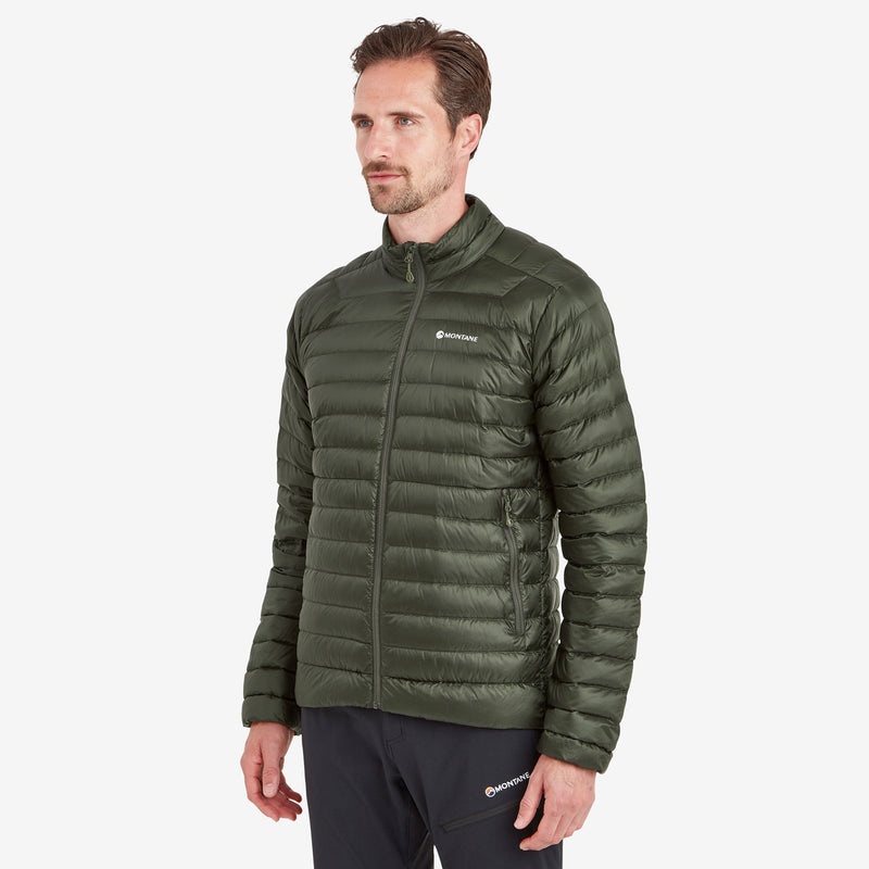 Montane Anti-Freeze Daunenjacken Herren Dunkelgrün | WLCN-53429