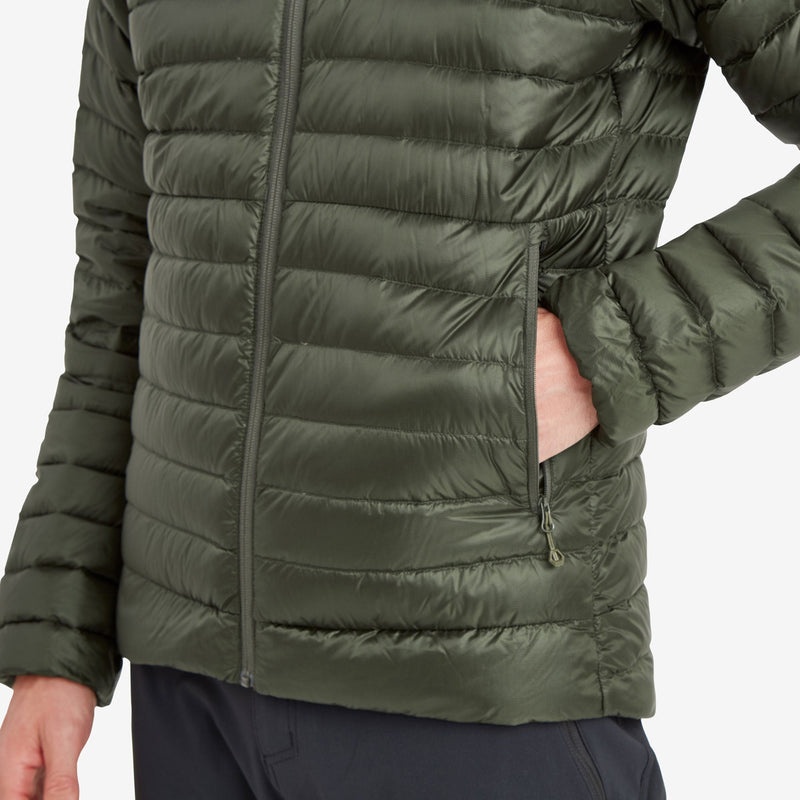 Montane Anti-Freeze Daunenjacken Herren Dunkelgrün | WLCN-53429