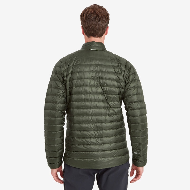 Montane Anti-Freeze Daunenjacken Herren Dunkelgrün | WLCN-53429