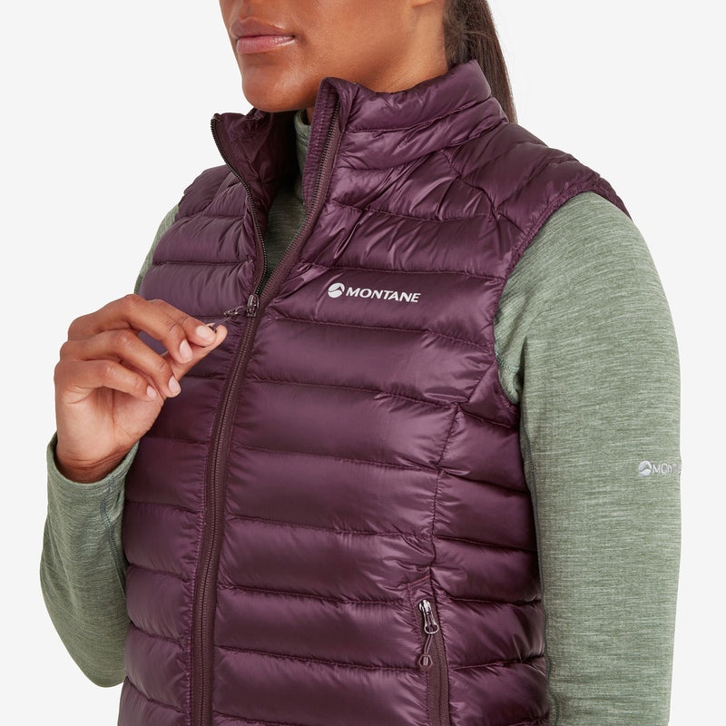 Montane Anti-Freeze Daunenweste Damen Lila | ZGBF-94832