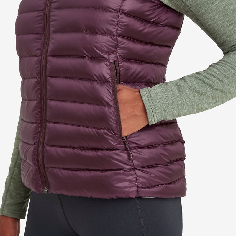 Montane Anti-Freeze Daunenweste Damen Lila | ZGBF-94832