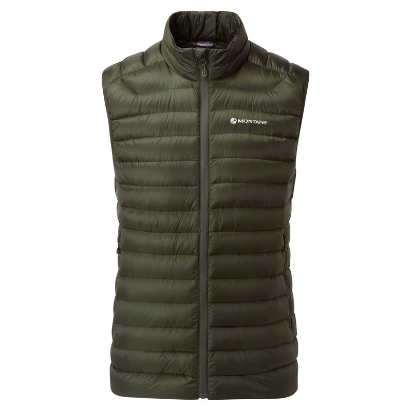 Montane Anti-Freeze Daunenweste Herren Dunkelgrün | YHMN-20319