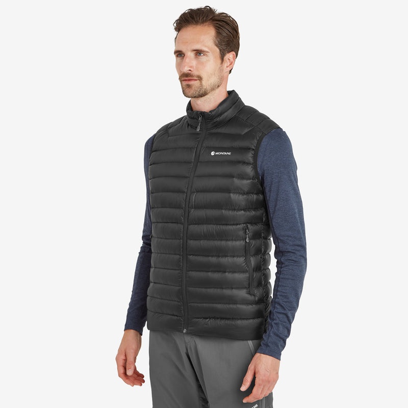 Montane Anti-Freeze Daunenweste Herren Schwarz | JHGU-40238