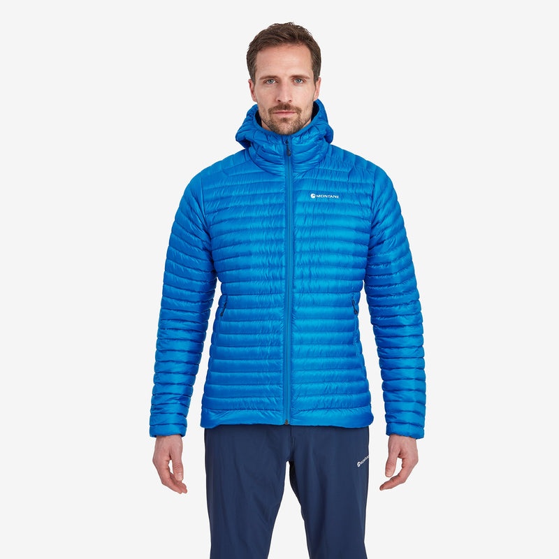 Montane Anti-Freeze Lite Mit Kapuze Daunenjacken Herren Blau | HNVC-58634