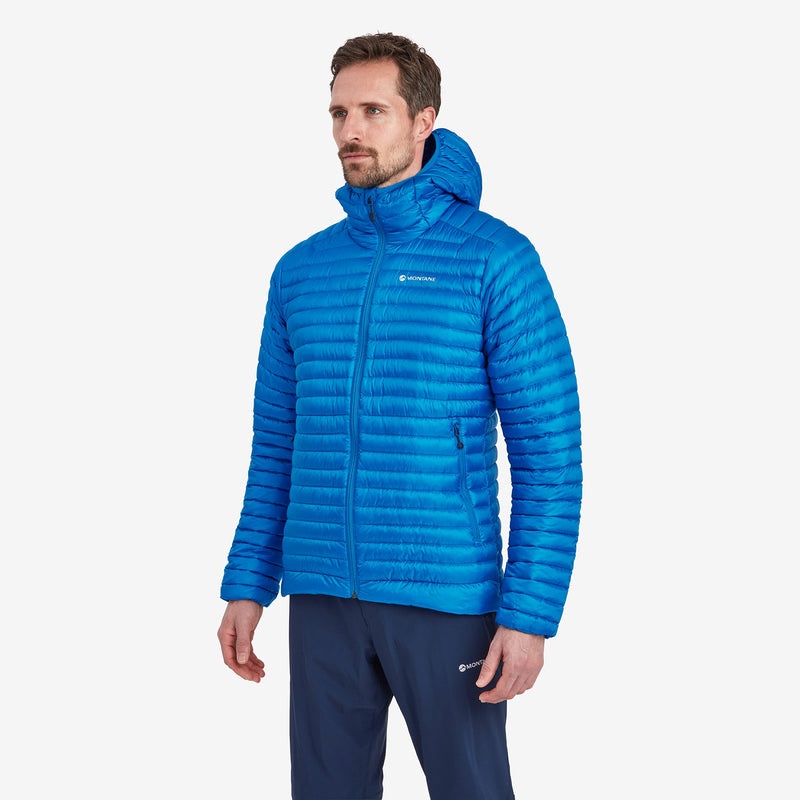 Montane Anti-Freeze Lite Mit Kapuze Daunenjacken Herren Blau | HNVC-58634