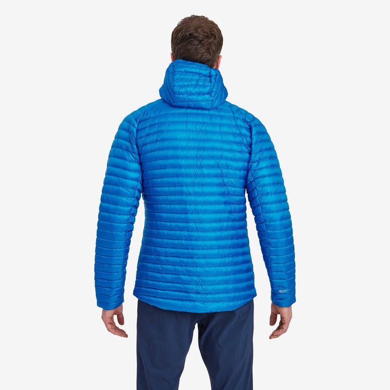 Montane Anti-Freeze Lite Mit Kapuze Daunenjacken Herren Blau | HNVC-58634