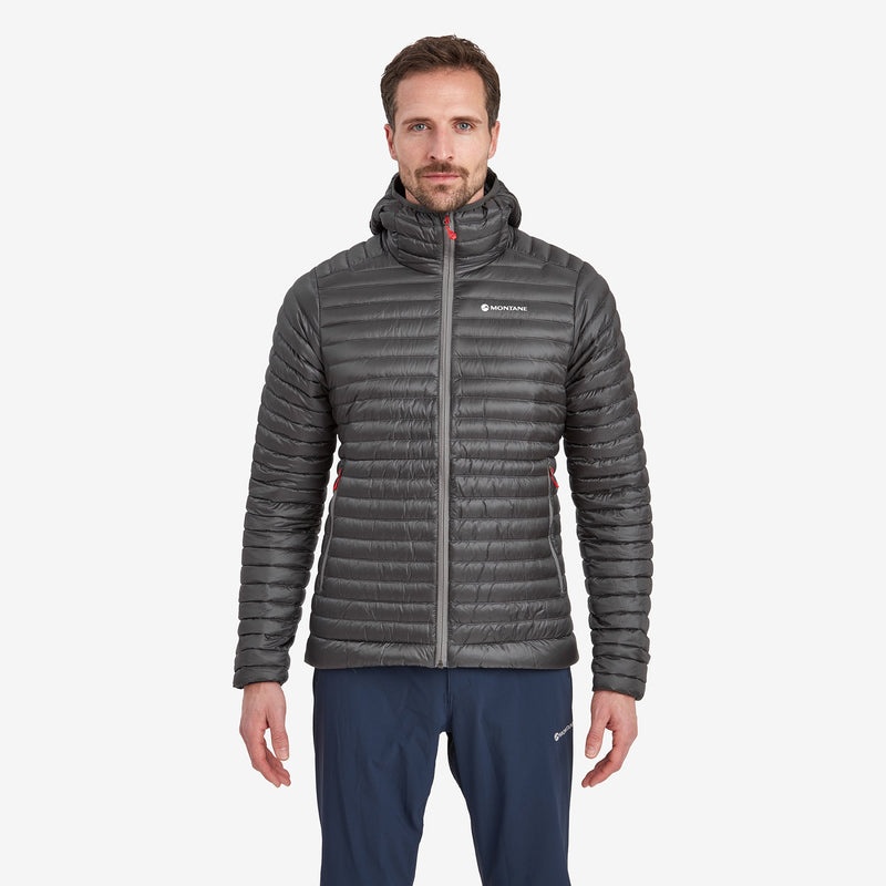 Montane Anti-Freeze Lite Mit Kapuze Daunenjacken Herren Schwarz | JHPR-29753