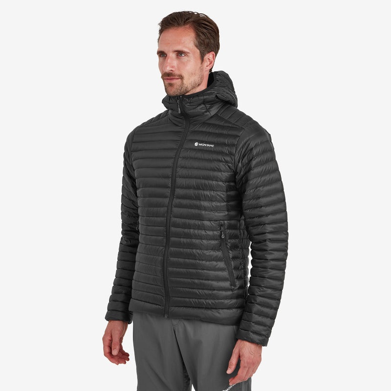 Montane Anti-Freeze Lite Mit Kapuze Daunenjacken Herren Schwarz | SNPC-06358