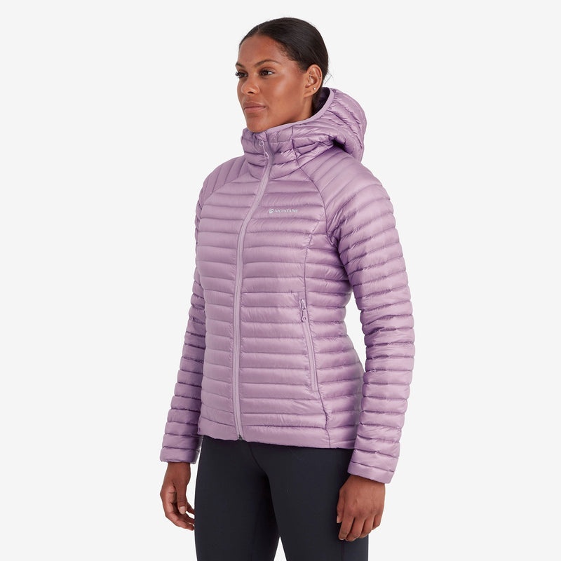 Montane Anti-Freeze Lite Mit Kapuze Daunenjacken Damen Lila | WDNT-13425