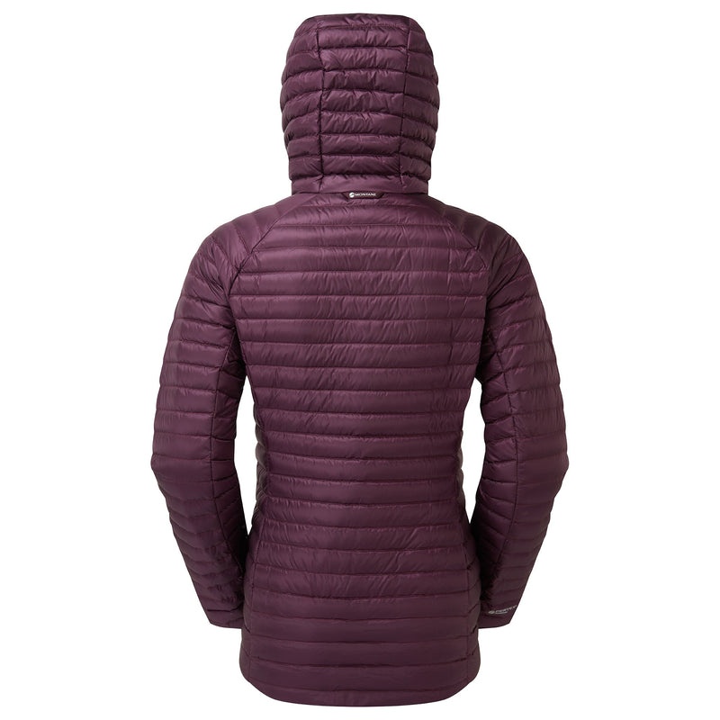 Montane Anti-Freeze Lite Mit Kapuze Daunenjacken Damen Bordeaux | HWUO-78609