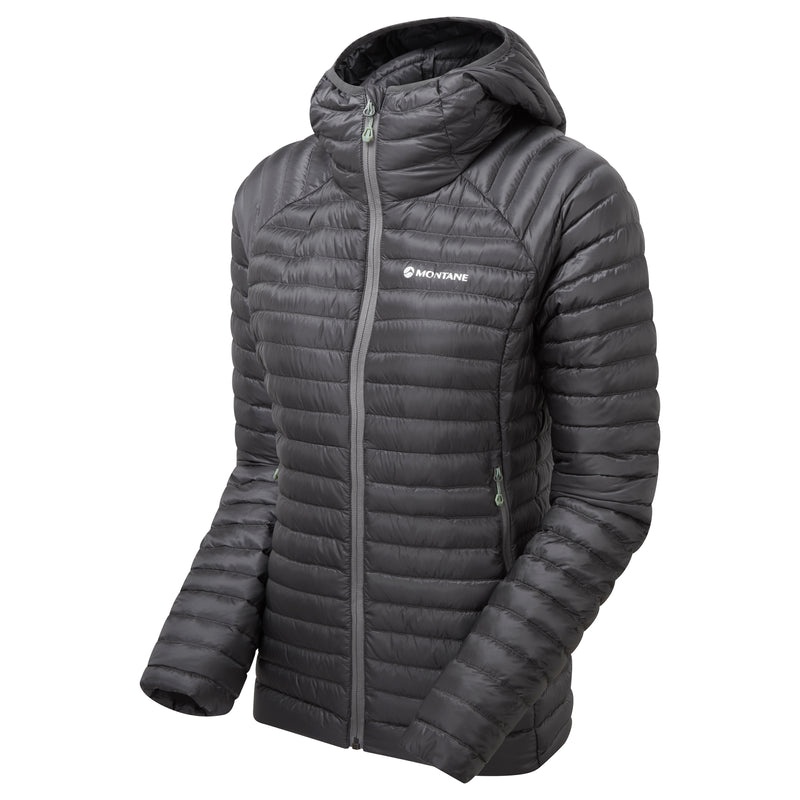 Montane Anti-Freeze Lite Mit Kapuze Daunenjacken Damen Dunkelgrau | UIWR-80347