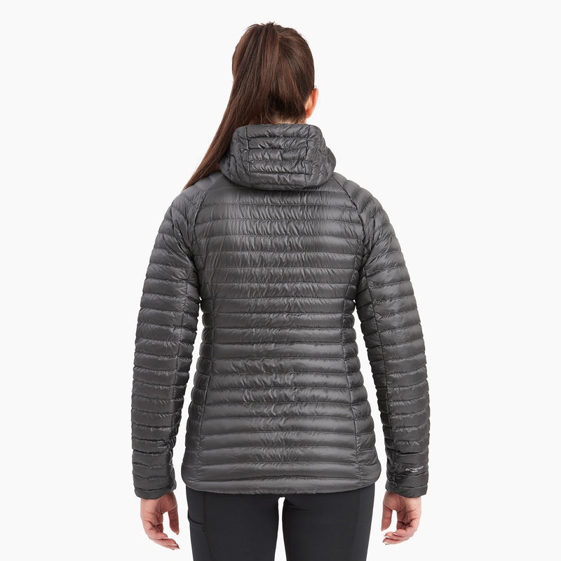 Montane Anti-Freeze Lite Mit Kapuze Daunenjacken Damen Dunkelgrau | UIWR-80347