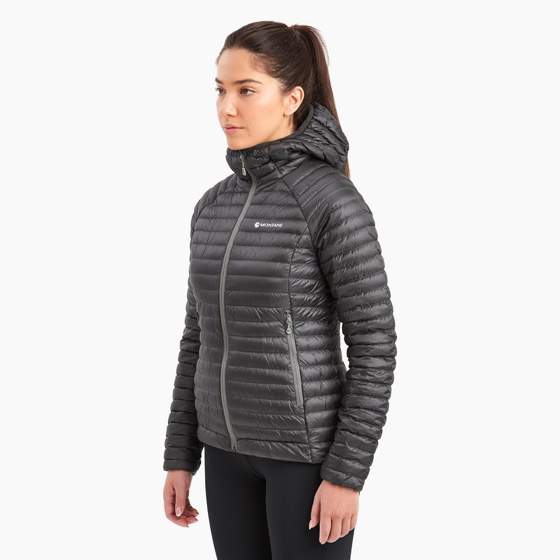 Montane Anti-Freeze Lite Mit Kapuze Daunenjacken Damen Dunkelgrau | UIWR-80347