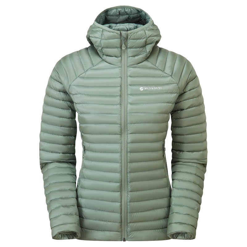 Montane Anti-Freeze Lite Mit Kapuze Daunenjacken Damen Olivgrün | YQUI-32570