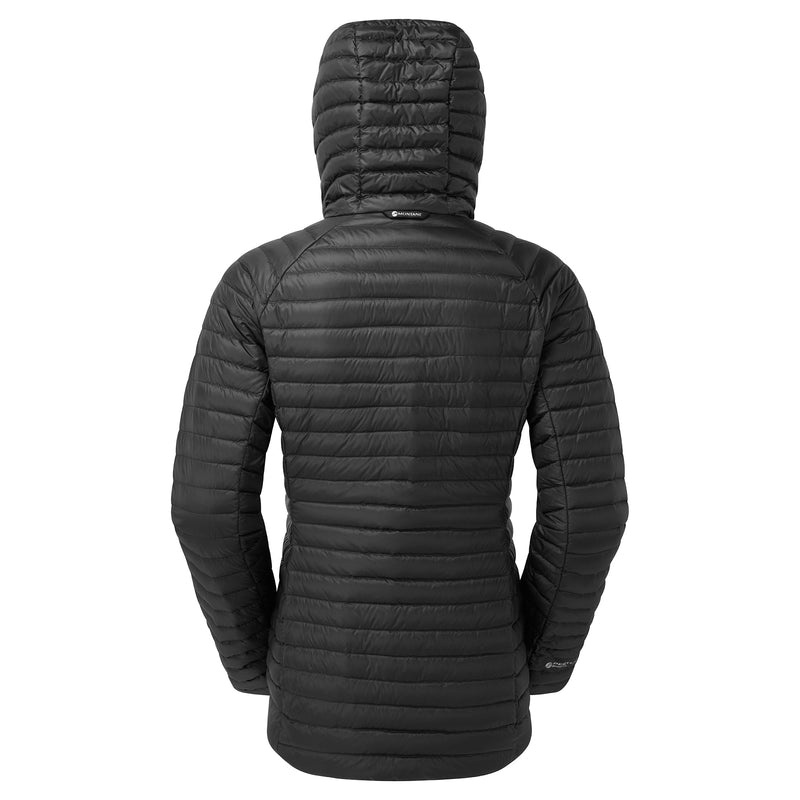 Montane Anti-Freeze Lite Mit Kapuze Daunenjacken Damen Schwarz | OZRD-26301